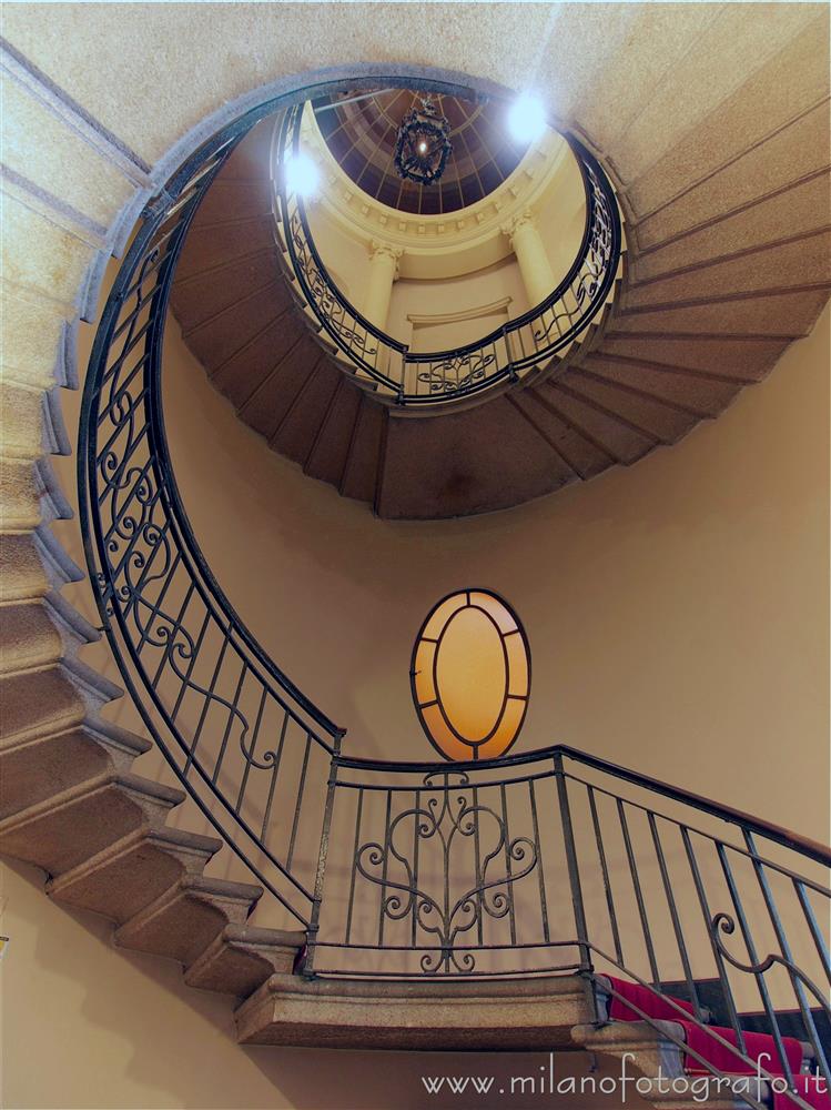 Milan (Italy) - Staircase of Serbelloni Palace